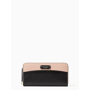 Kate Spade Jeanne Large Continental Wallet Pink/Black